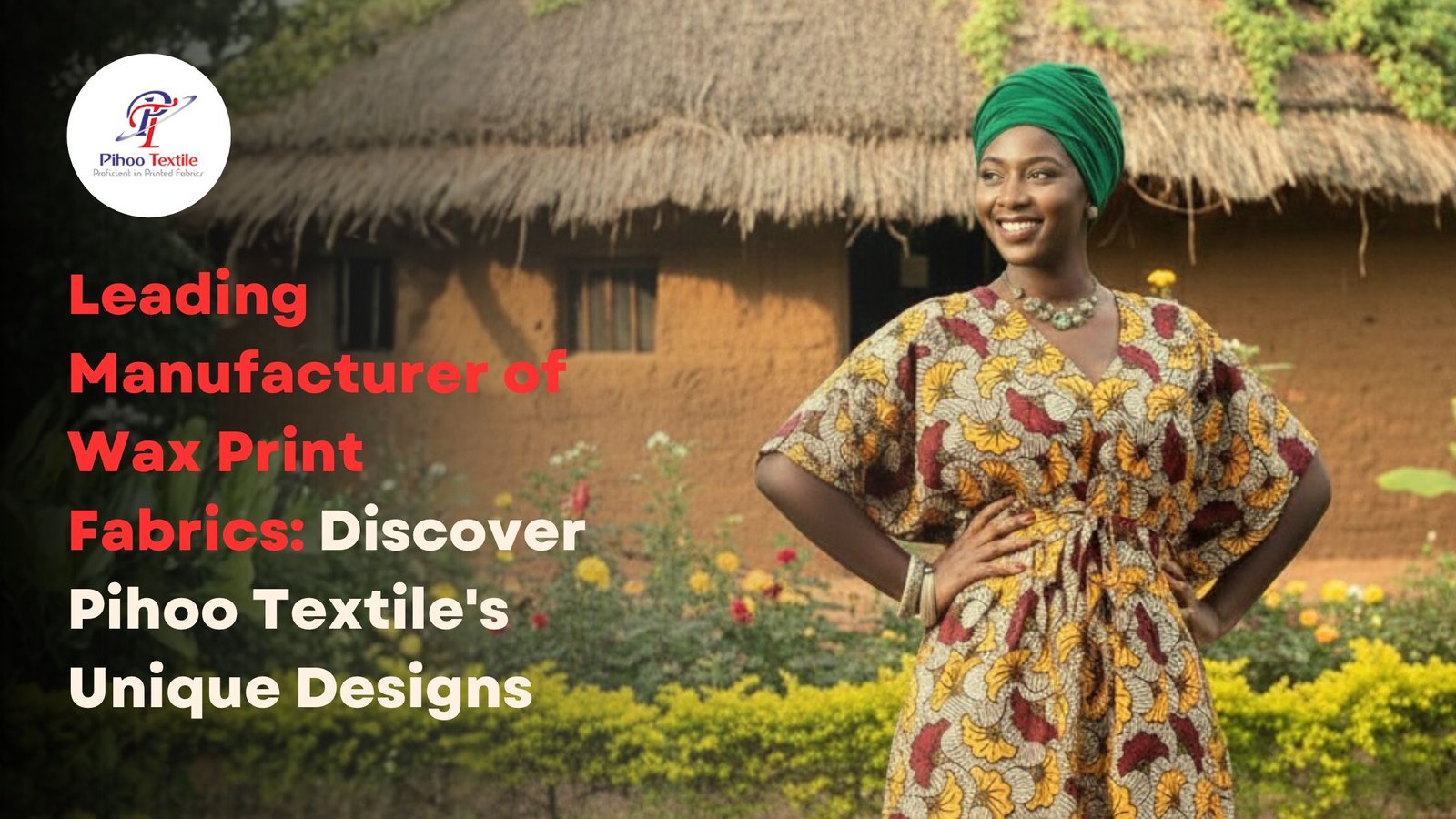 Leading Manufacturer of Wax Print Fabrics: Discover Pihoo Textile's Unique Designs