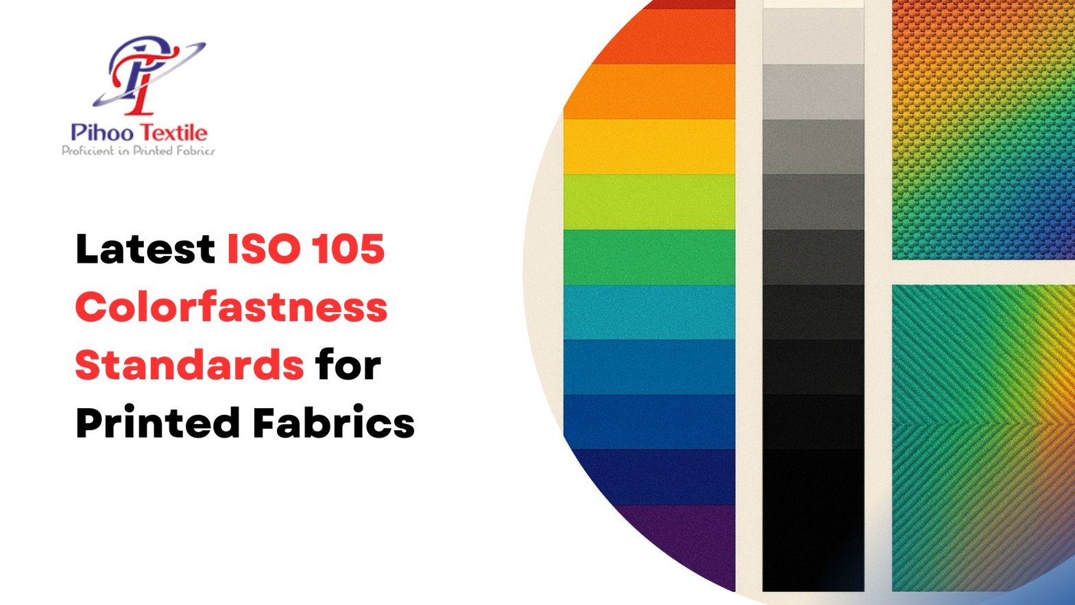 Latest ISO 105 Colorfastness Standards for Printed Fabrics