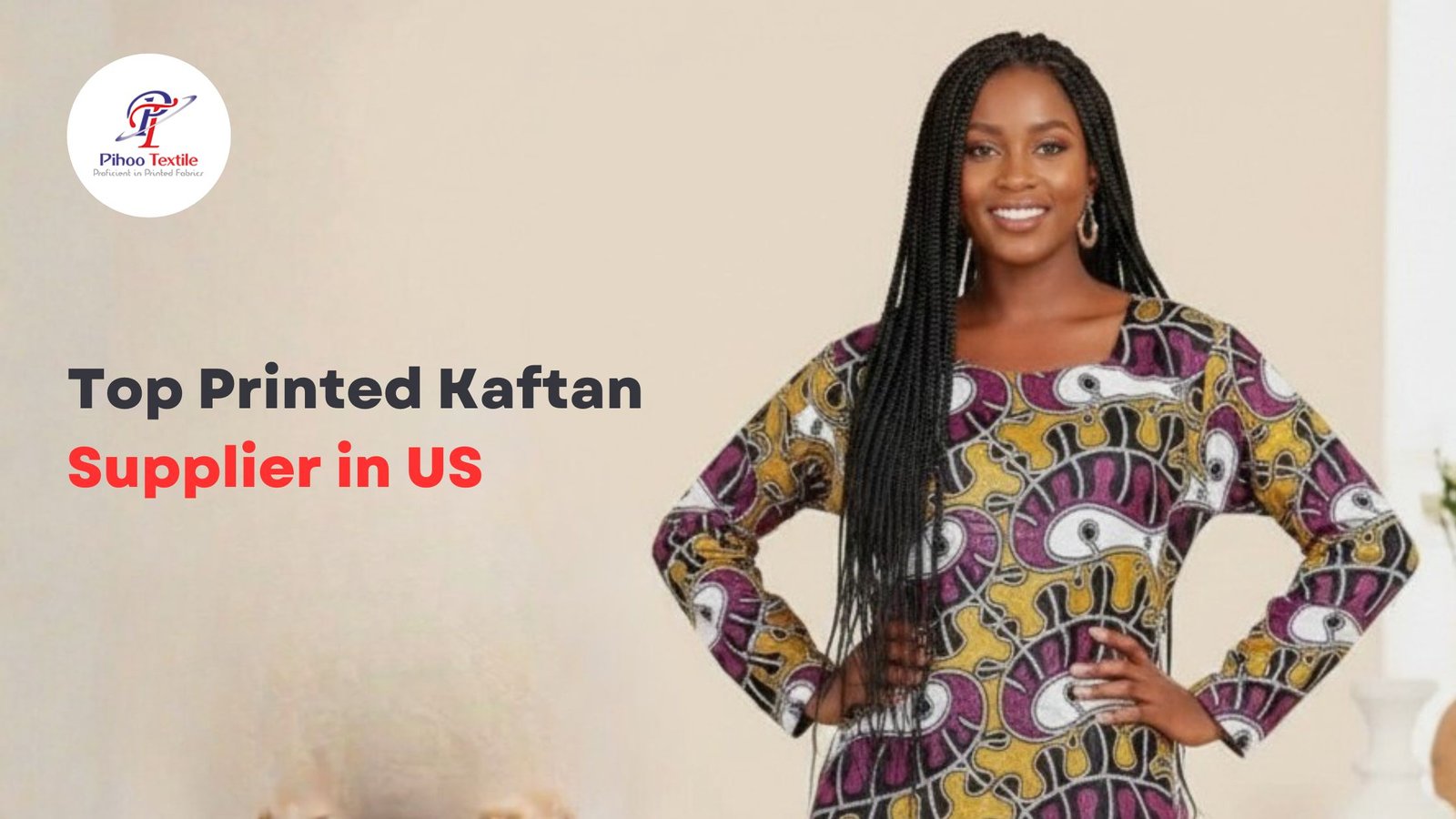 Top Printed Kaftan Supplier in US