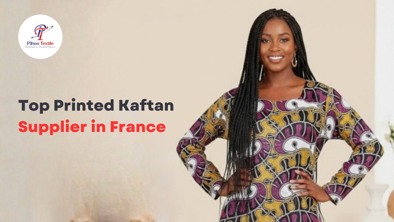 Top Printed Kaftan Supplier in France