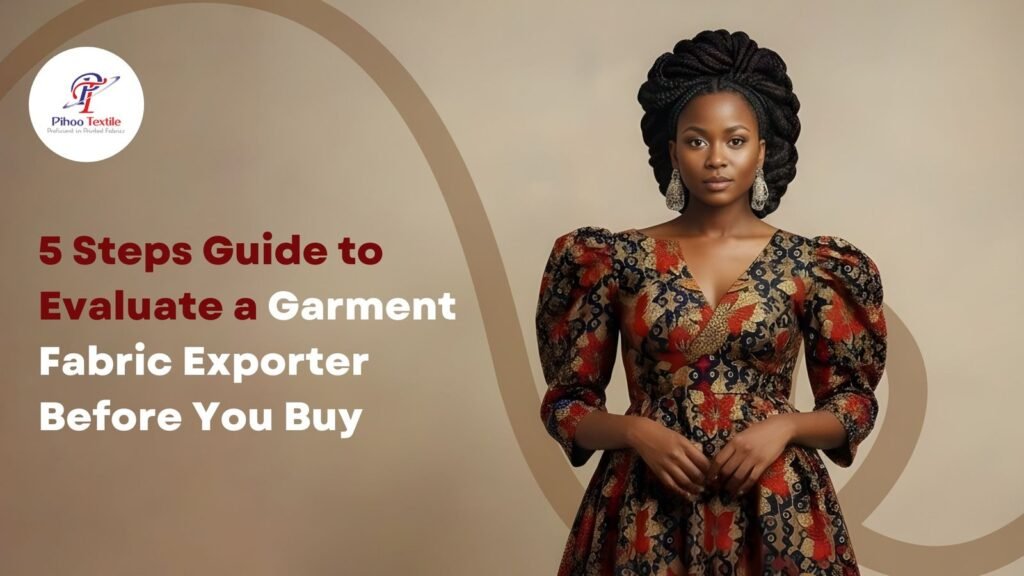 5 Steps Guide to Evaluate a Garment Fabric Exporter Before You Buy