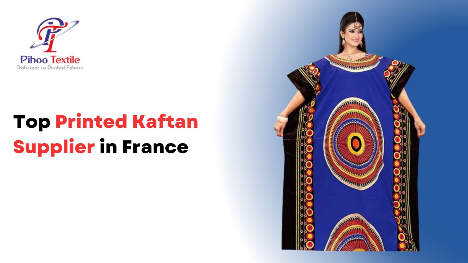 Top Printed Kaftan Supplier in France