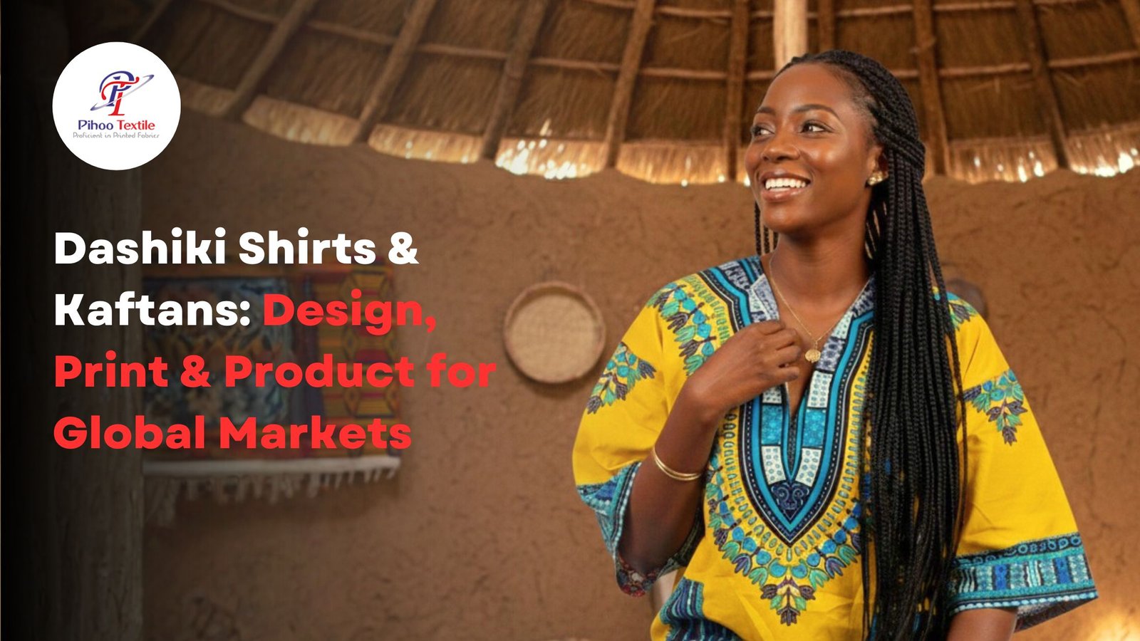 Dashiki Shirts & Kaftans: Design, Print & Product for Global Markets