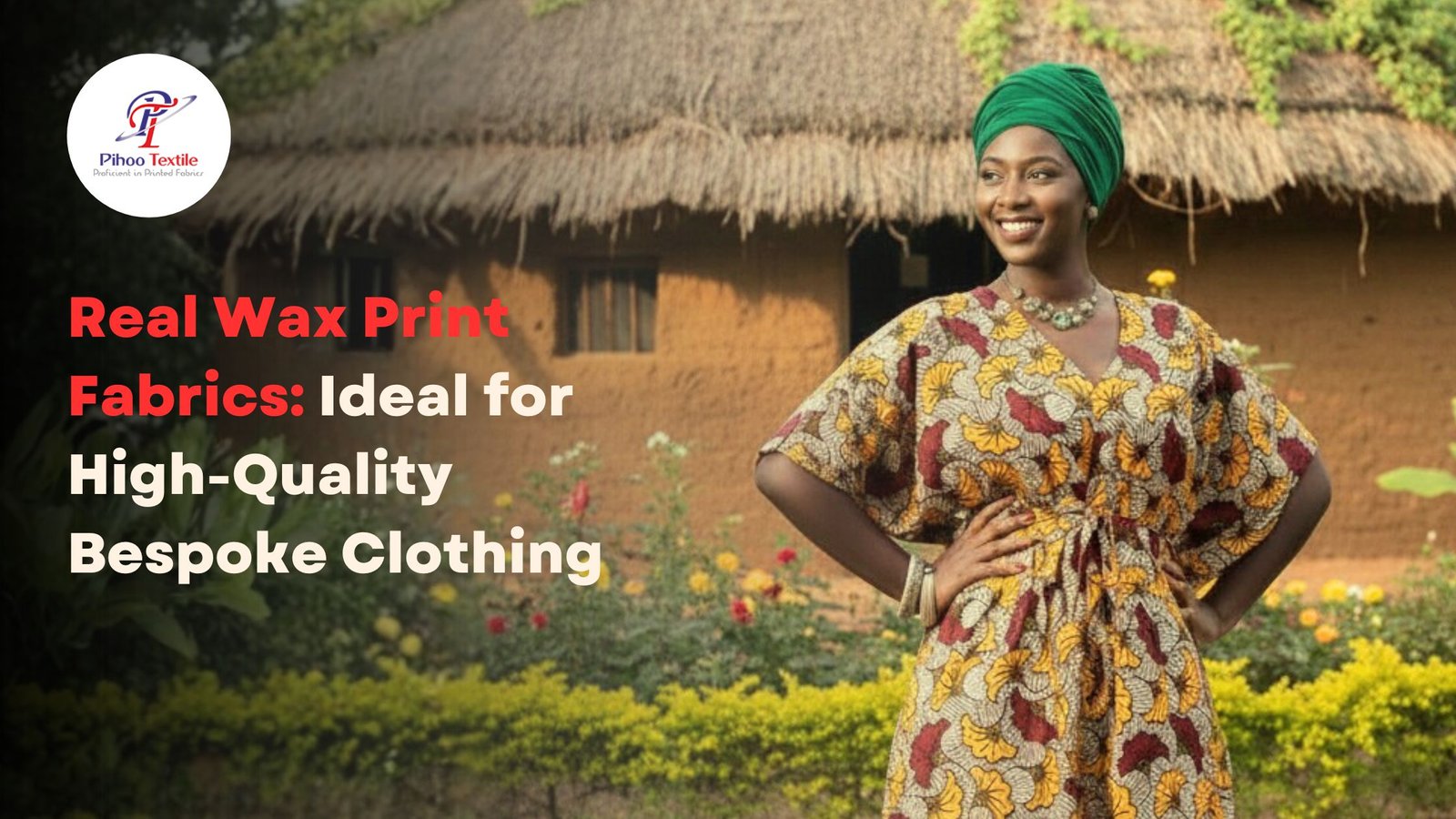 Real Wax Print Fabrics: Ideal for High-Quality Bespoke Clothing