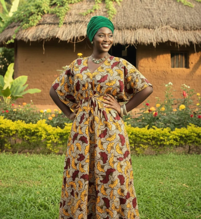 AFRICAN REAL WAX PRINT